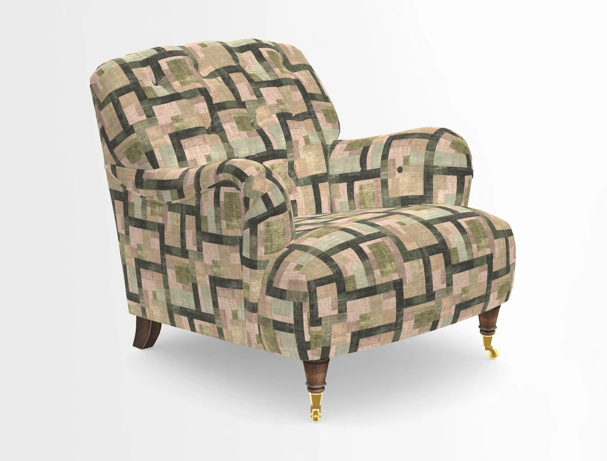 Ditchling Chair in Two Tone Plain Biscuit