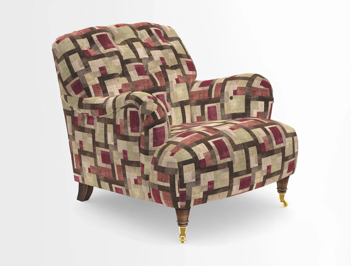 Ditchling Chair in Two Tone Plain Biscuit