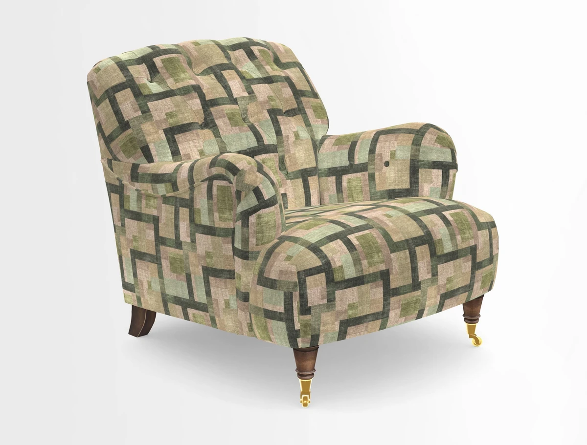 Ditchling Chair in Two Tone Plain Biscuit
