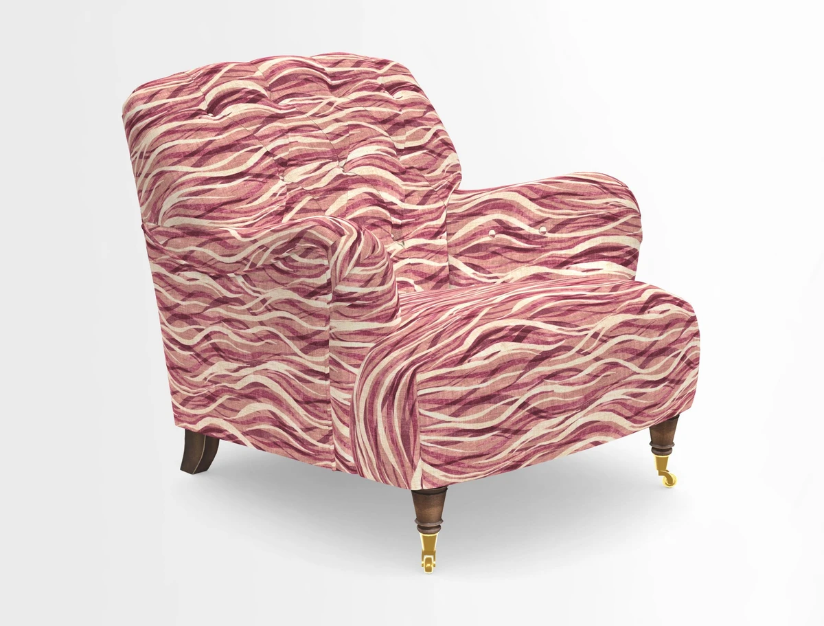 Ditchling Chair in Two Tone Plain Biscuit