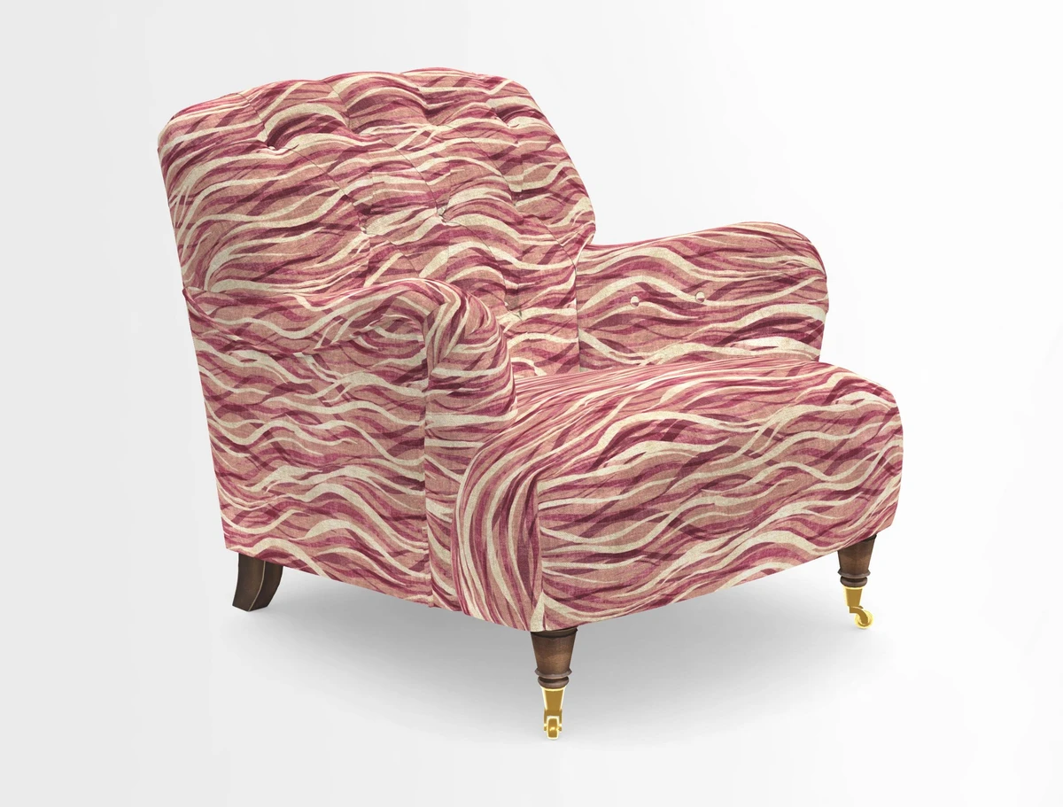 Ditchling Chair in Two Tone Plain Biscuit