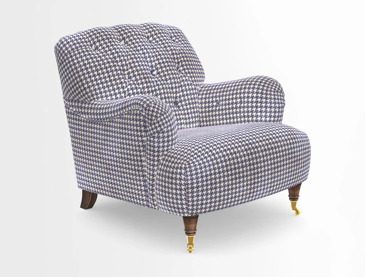 Ditchling Chair in Two Tone Plain Biscuit