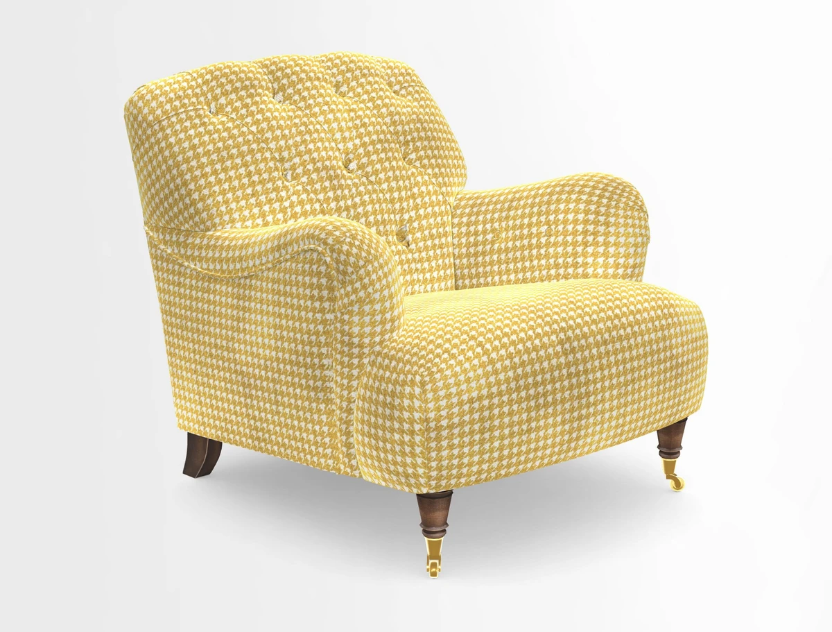 Ditchling Chair in Two Tone Plain Biscuit