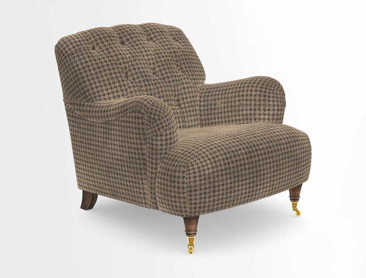 Ditchling Chair in Two Tone Plain Biscuit