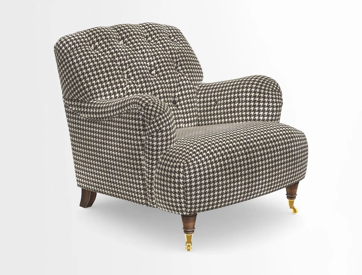 Ditchling Chair in Two Tone Plain Biscuit