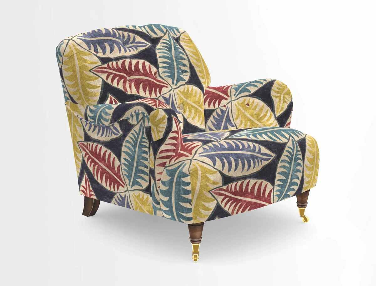 Ditchling Chair in Two Tone Plain Biscuit