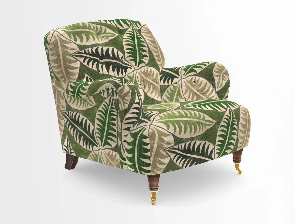 Ditchling Chair in Two Tone Plain Biscuit