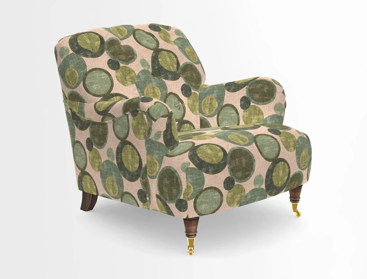 Ditchling Chair in Two Tone Plain Biscuit