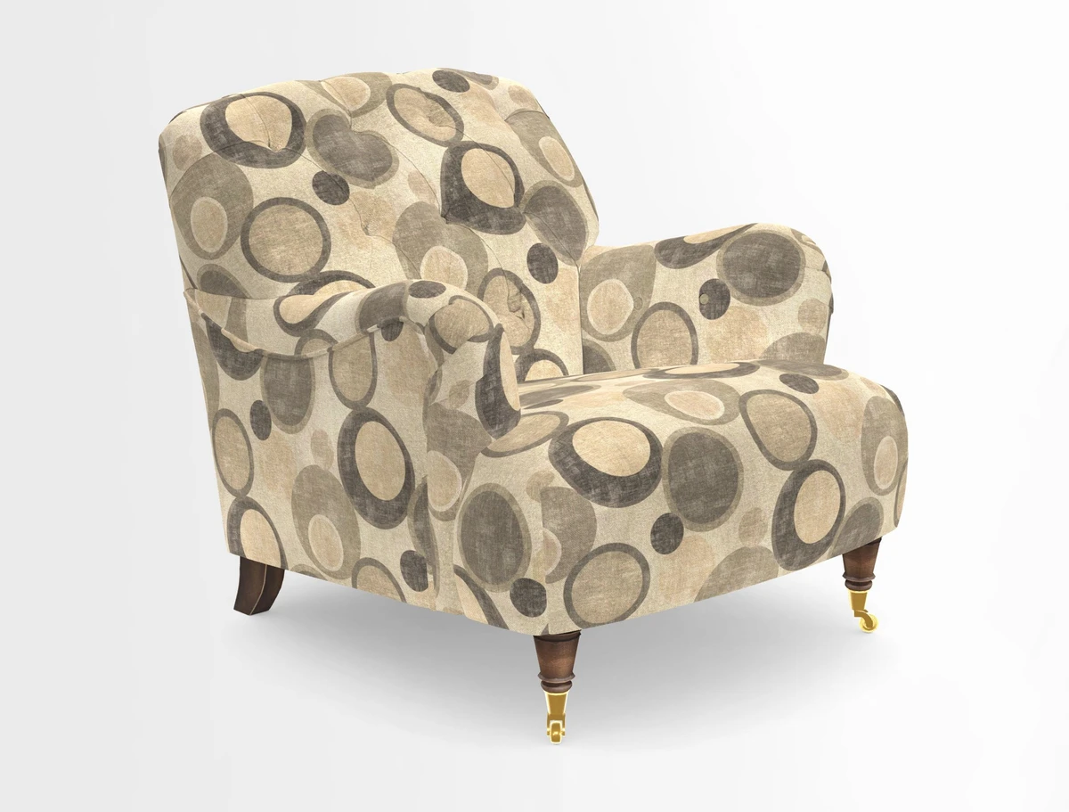 Ditchling Chair in Two Tone Plain Biscuit