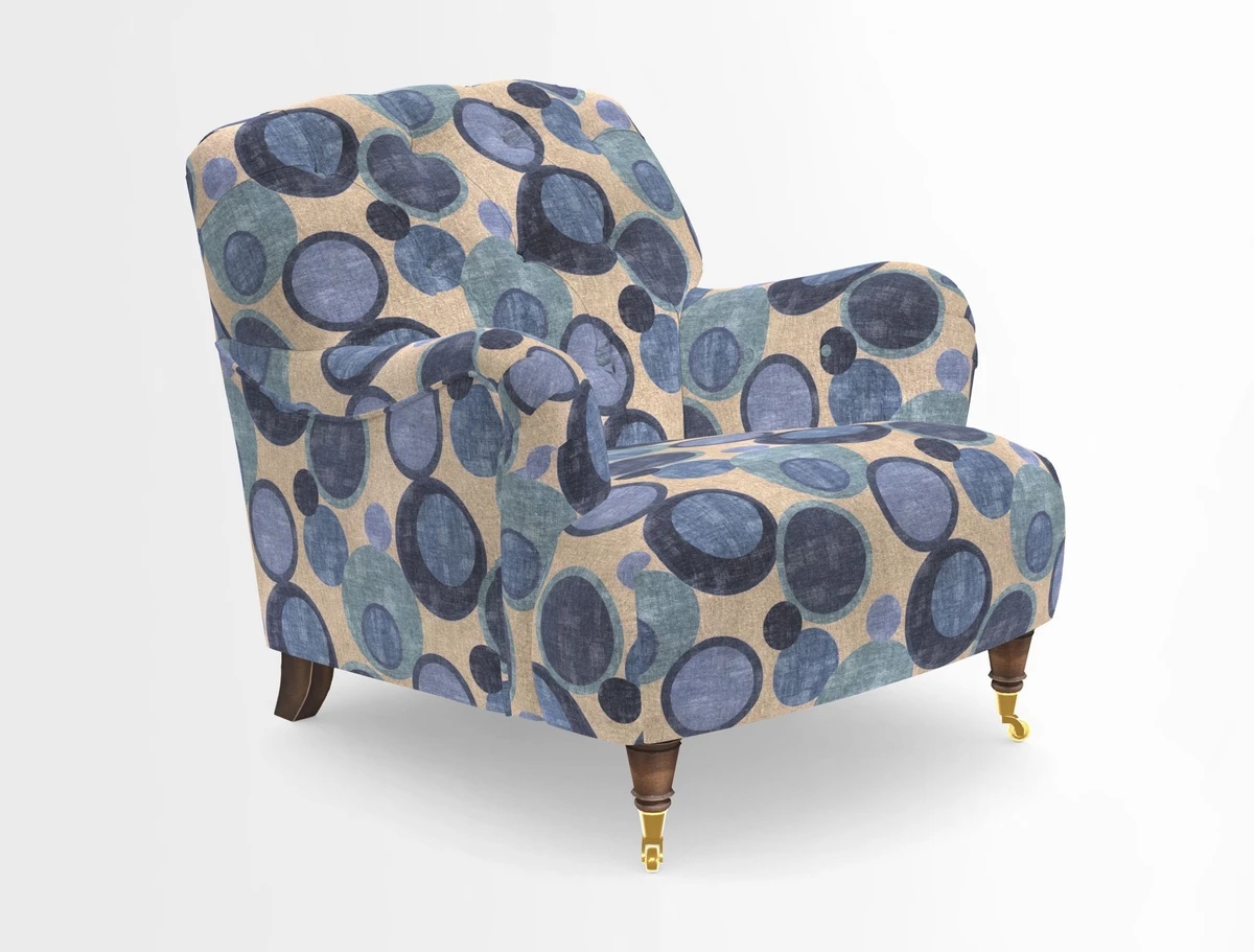 Ditchling Chair in Two Tone Plain Biscuit