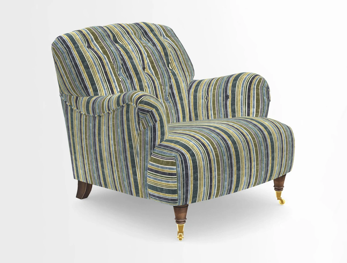 Ditchling Chair in Two Tone Plain Biscuit