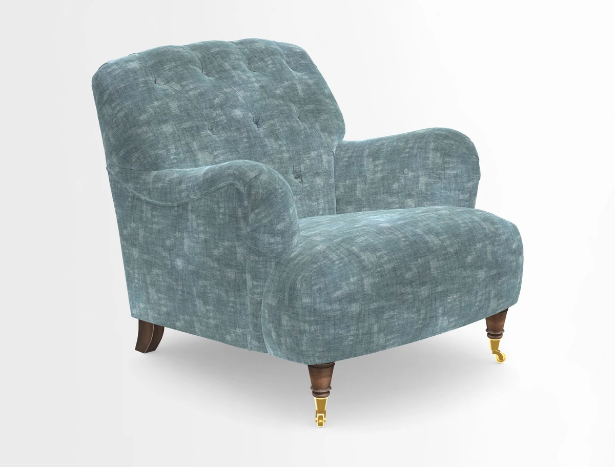 Ditchling Chair in Two Tone Plain Biscuit