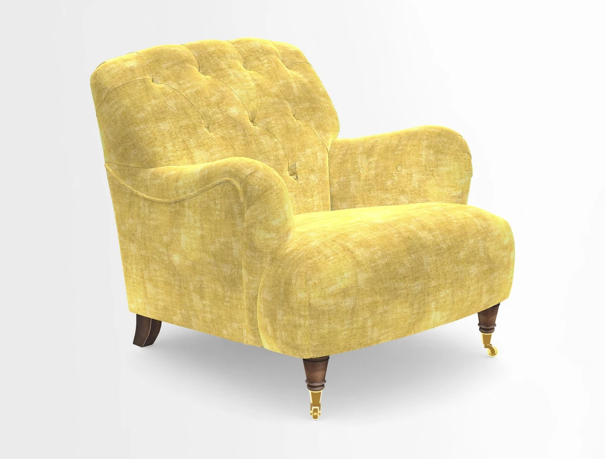 Ditchling Chair in Two Tone Plain Biscuit