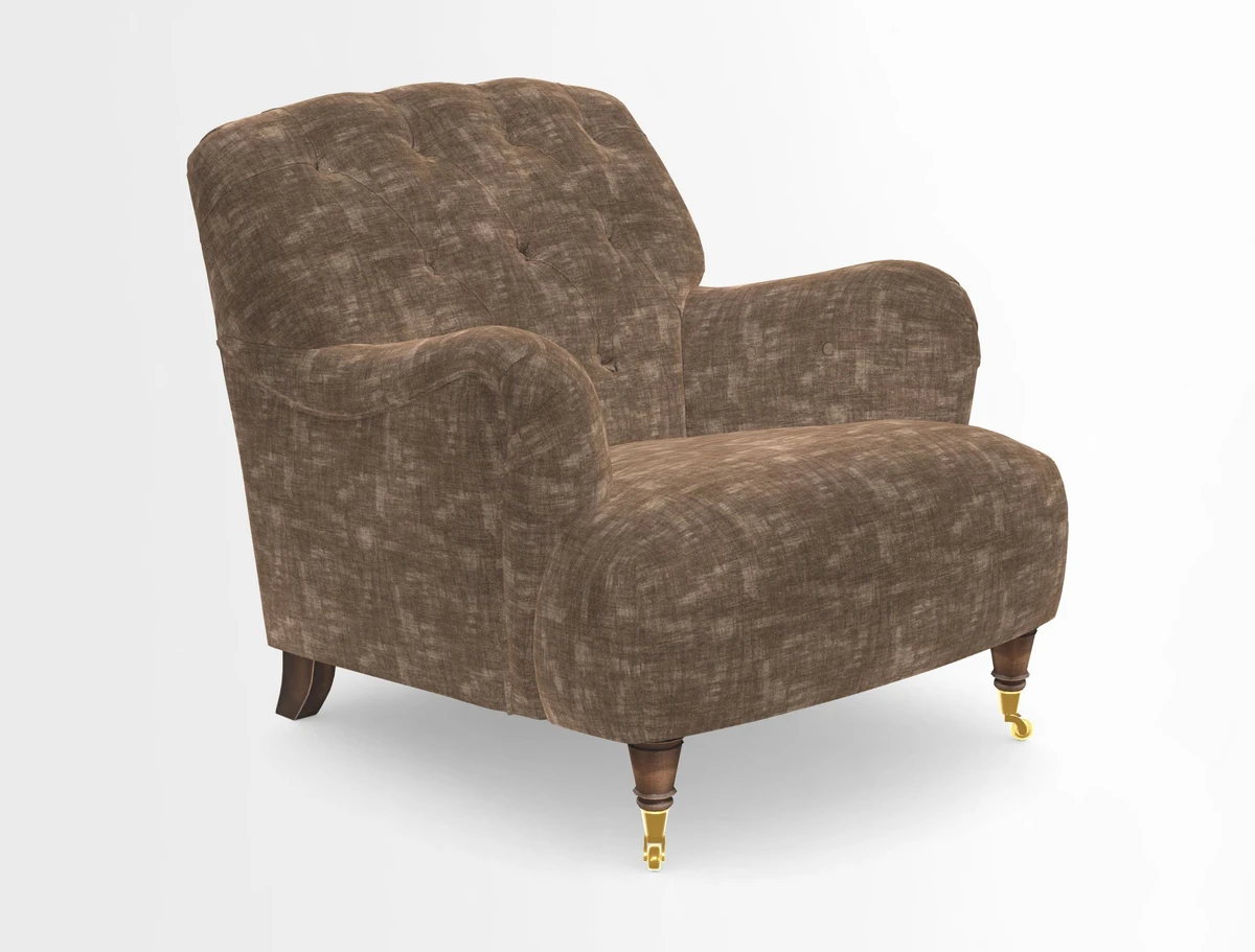 Ditchling Chair in Two Tone Plain Biscuit