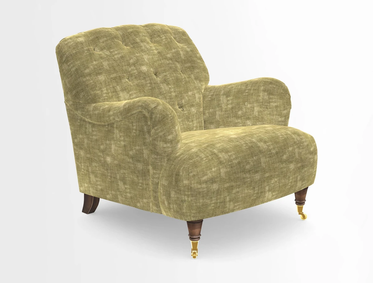 Ditchling Chair in Two Tone Plain Biscuit