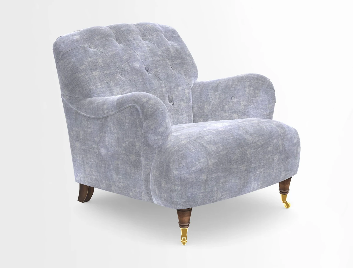 Ditchling Chair in Two Tone Plain Biscuit