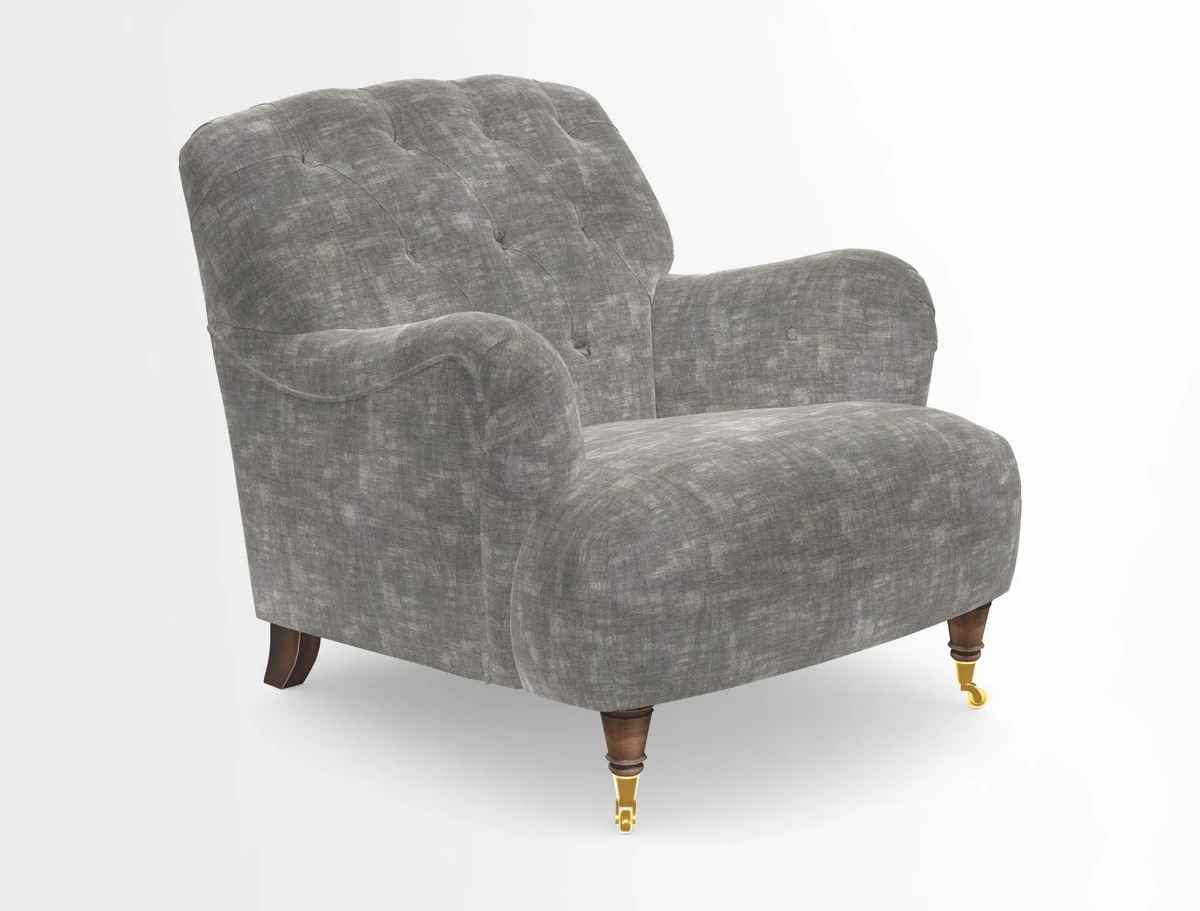 Ditchling Chair in Two Tone Plain Biscuit