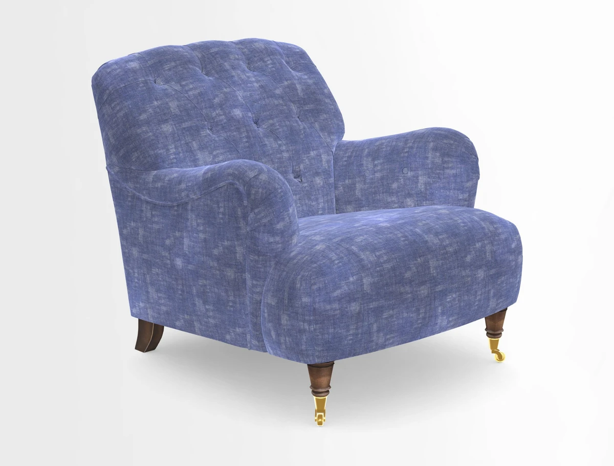 Ditchling Chair in Two Tone Plain Biscuit