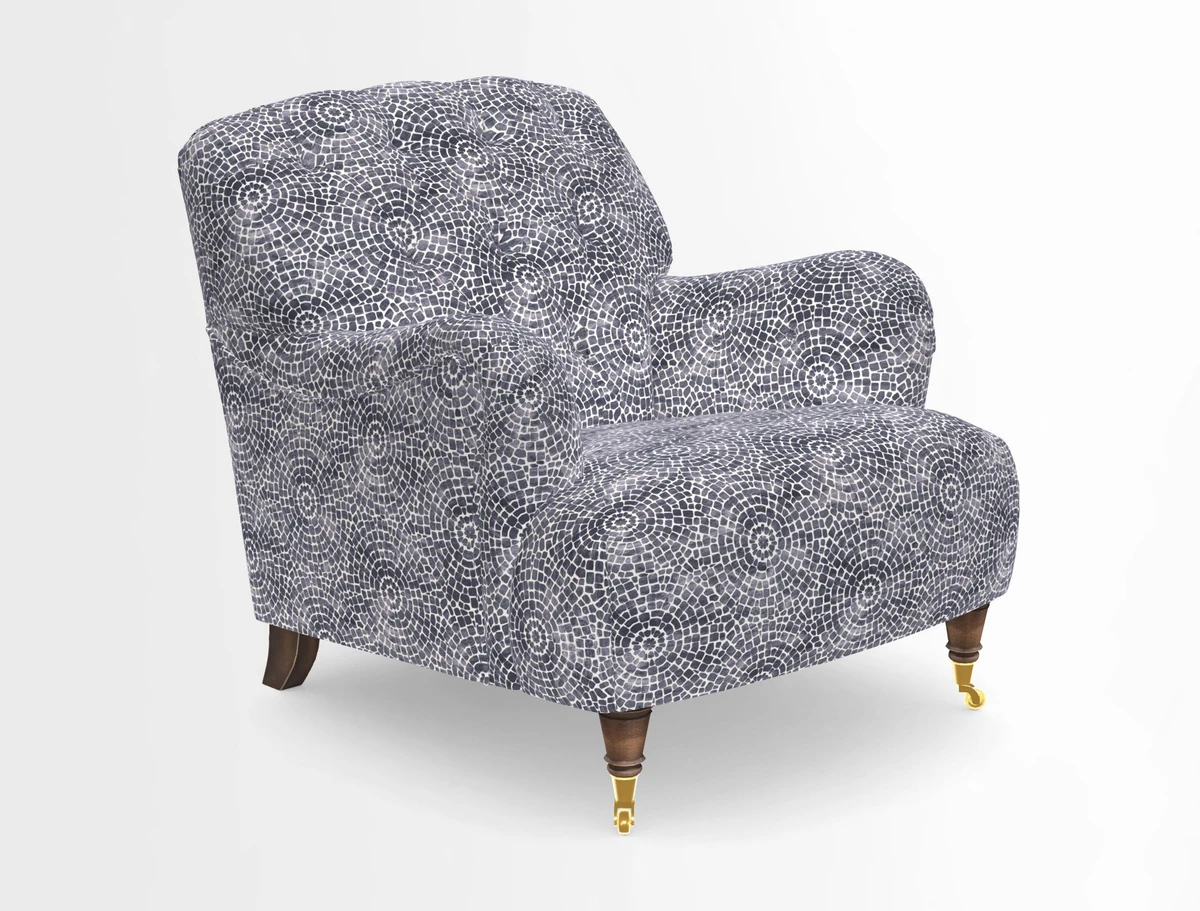 Ditchling Chair in Two Tone Plain Biscuit