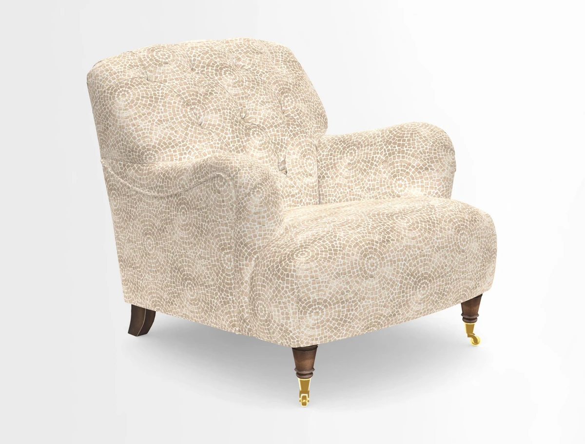 Ditchling Chair in Two Tone Plain Biscuit