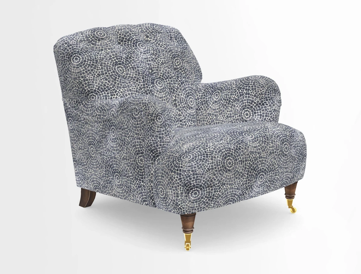 Ditchling Chair in Two Tone Plain Biscuit