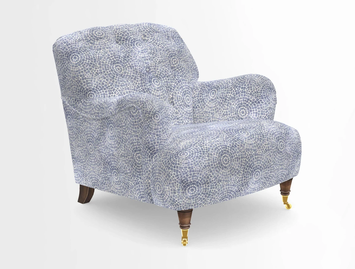 Ditchling Chair in Two Tone Plain Biscuit