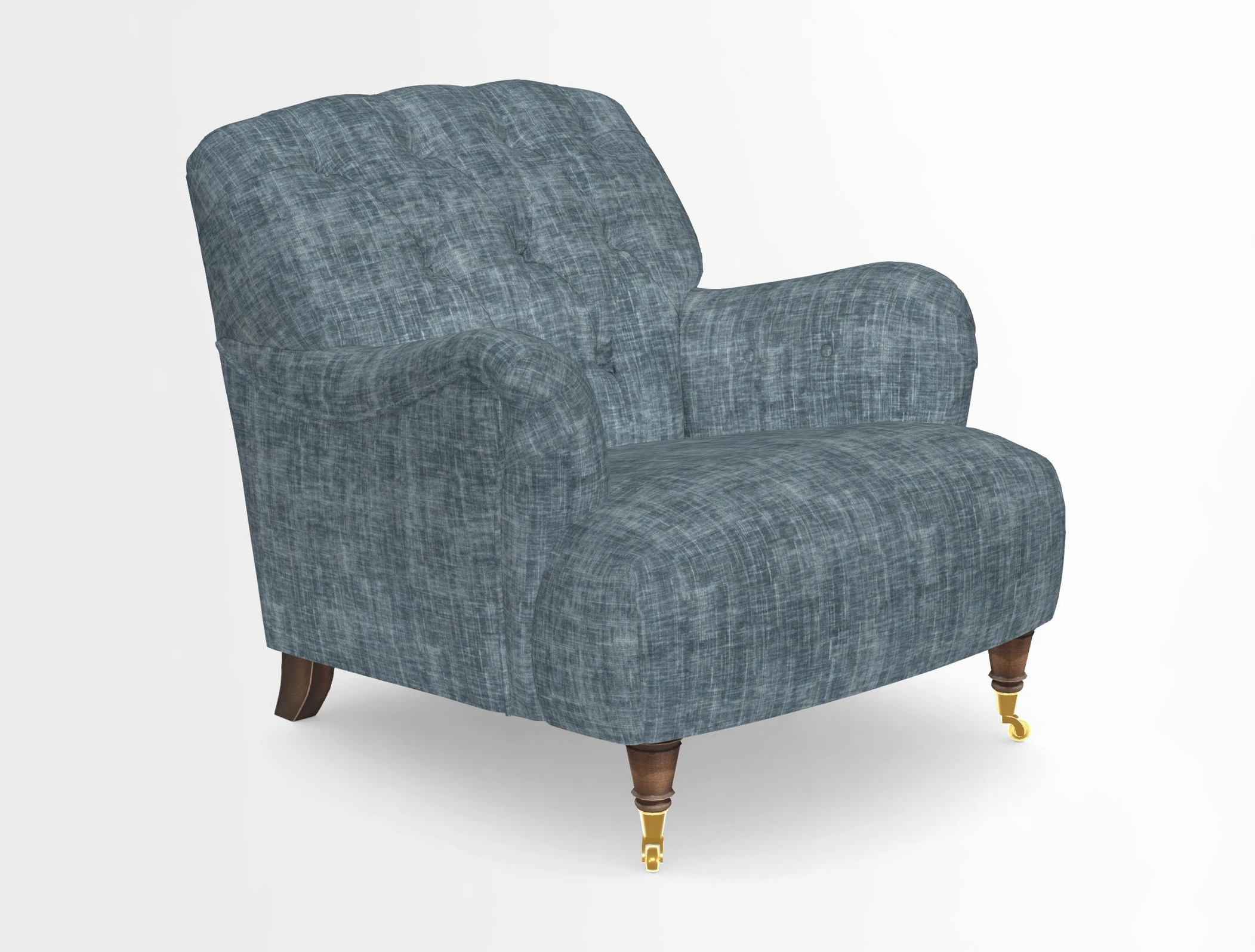 Ditchling Chair in Two Tone Plain Biscuit