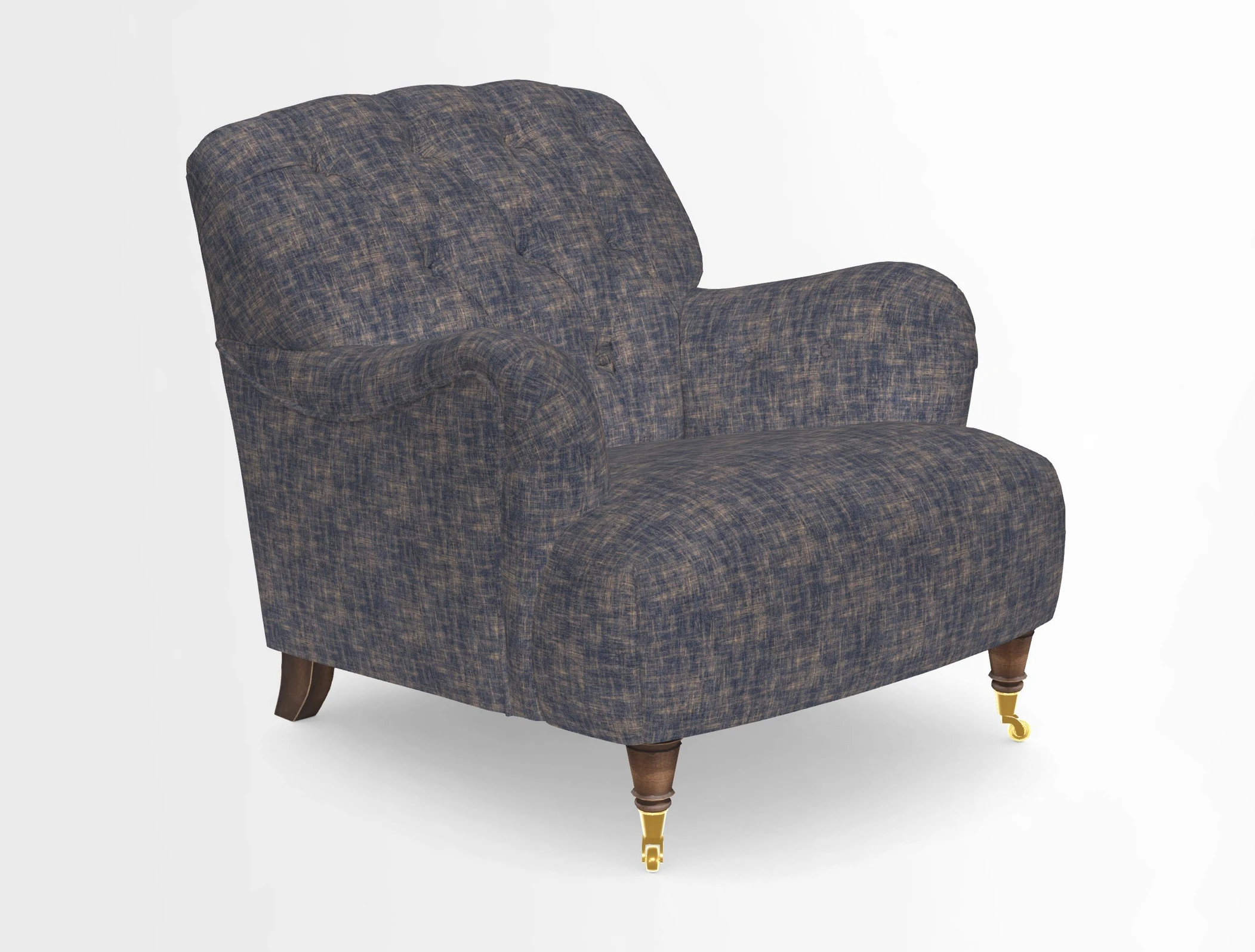 Ditchling Chair in Two Tone Plain Biscuit