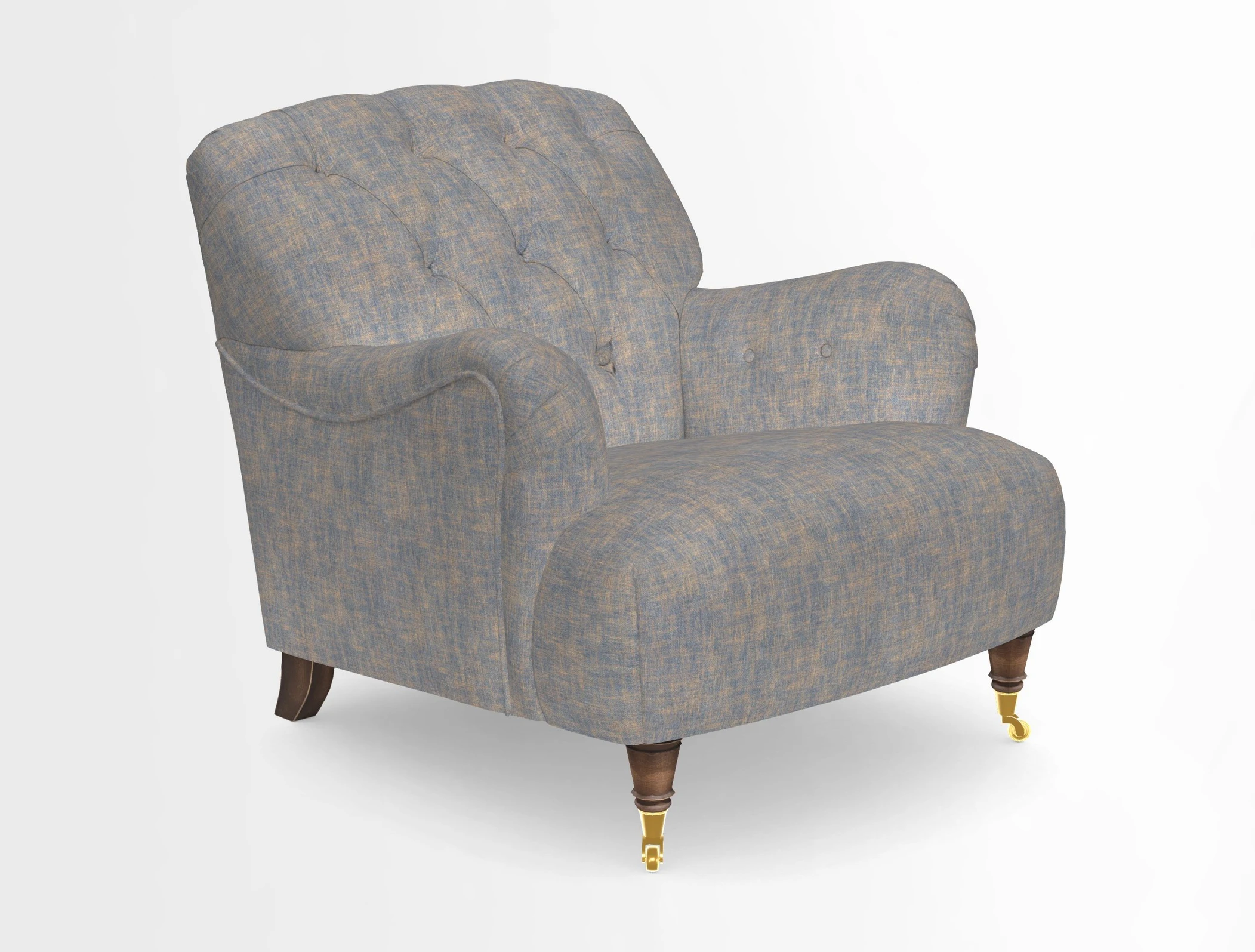Ditchling Chair in Two Tone Plain Biscuit
