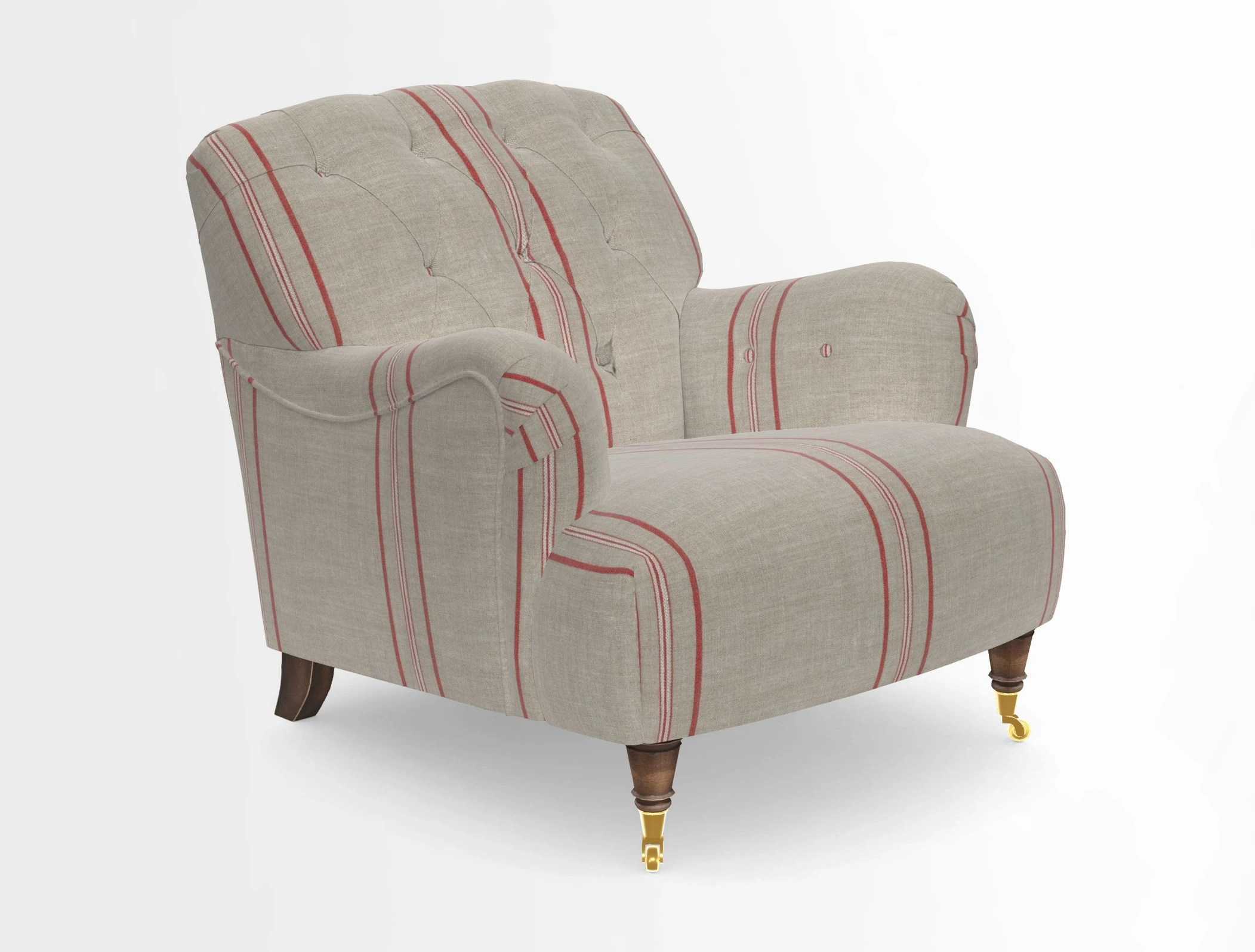 Ditchling Chair in Two Tone Plain Biscuit