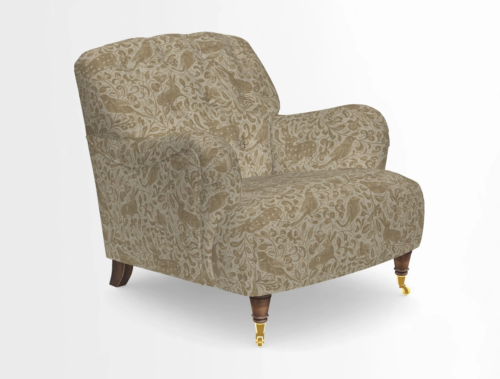 Ditchling Chair in Two Tone Plain Biscuit