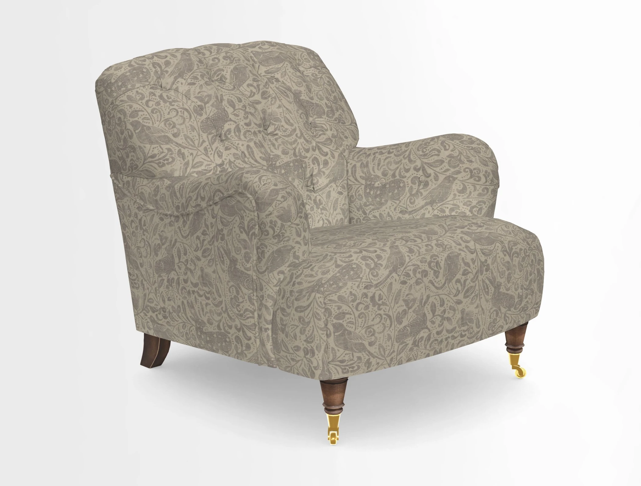 Ditchling Chair in Two Tone Plain Biscuit
