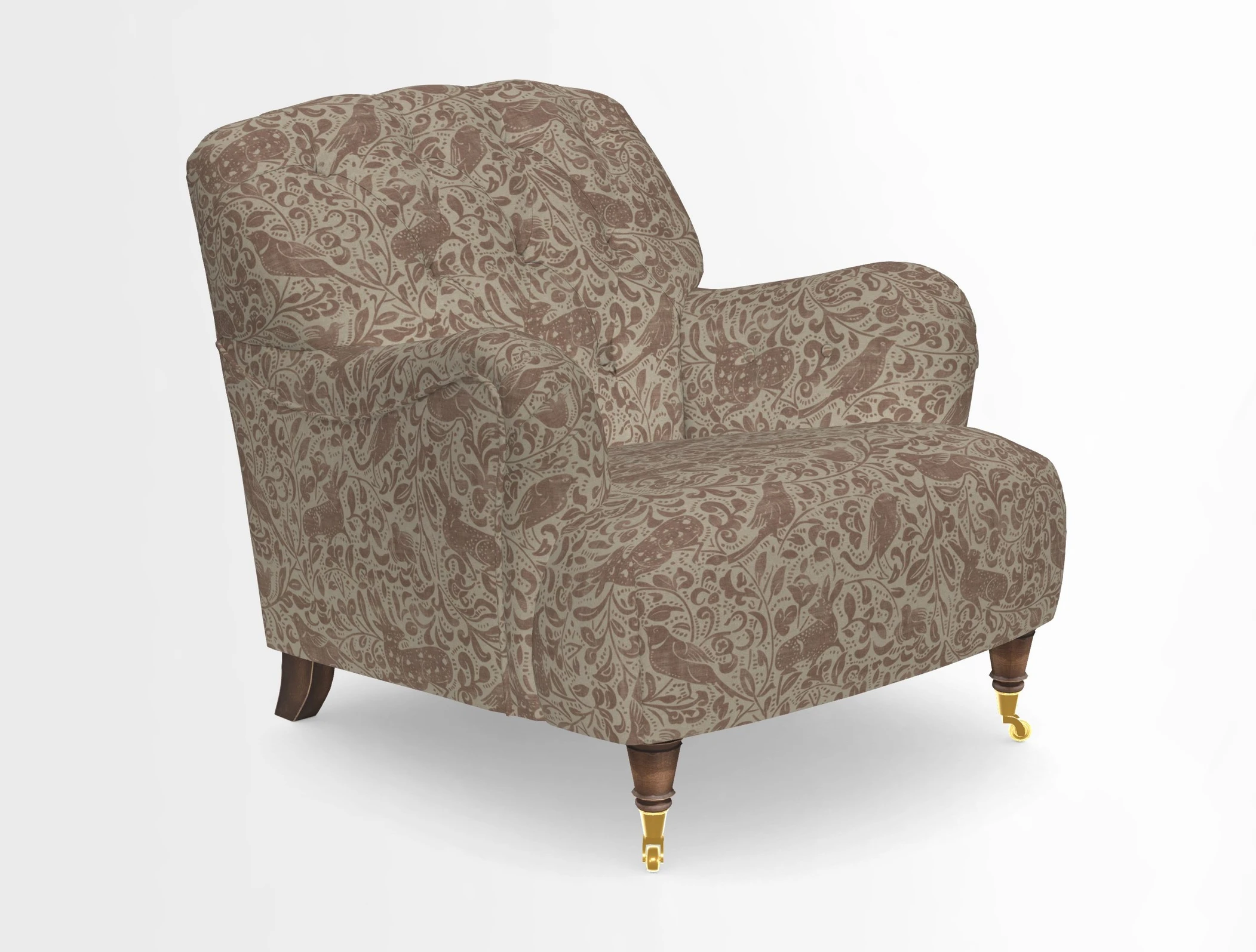 Ditchling Chair in Two Tone Plain Biscuit