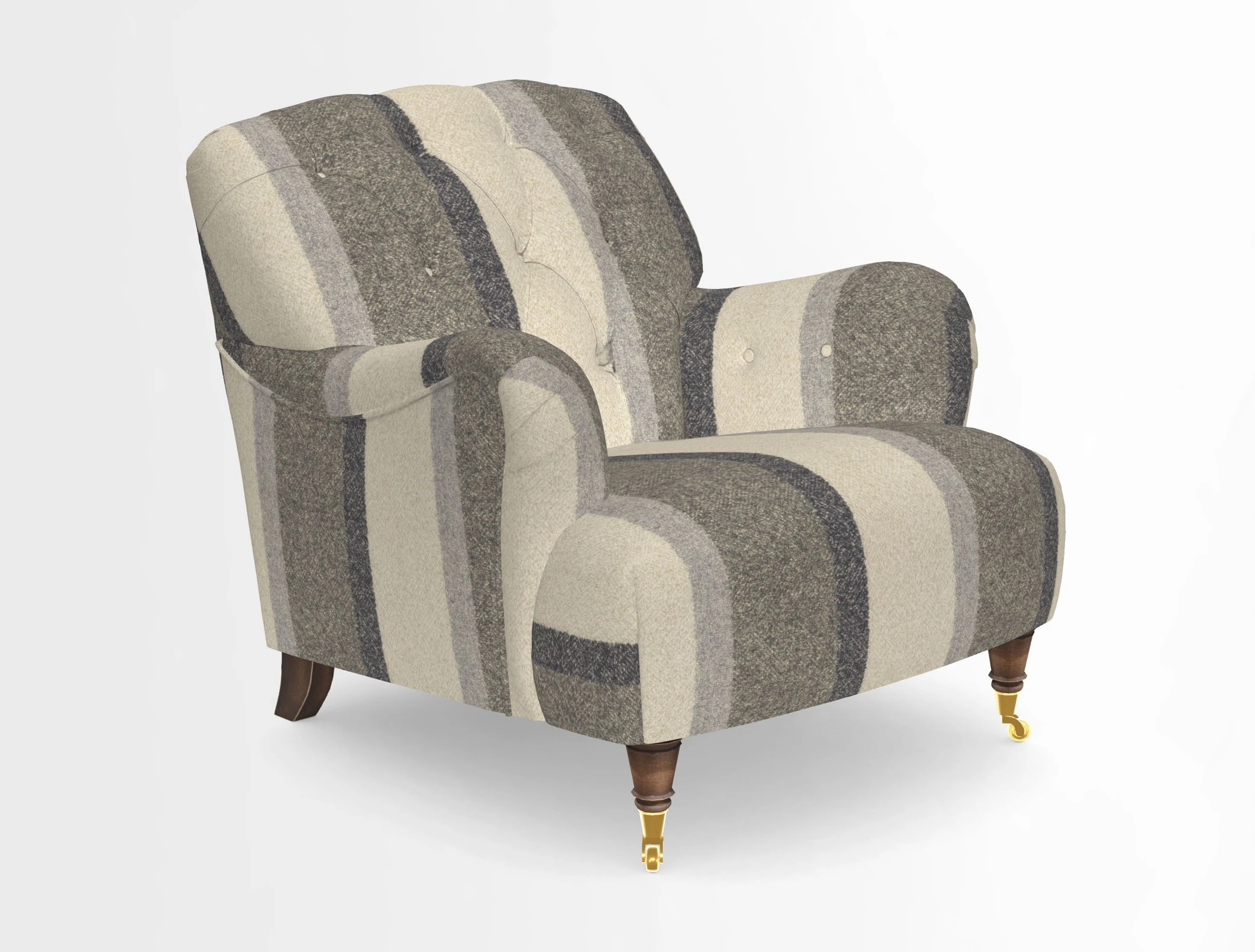 Ditchling Chair in Two Tone Plain Biscuit