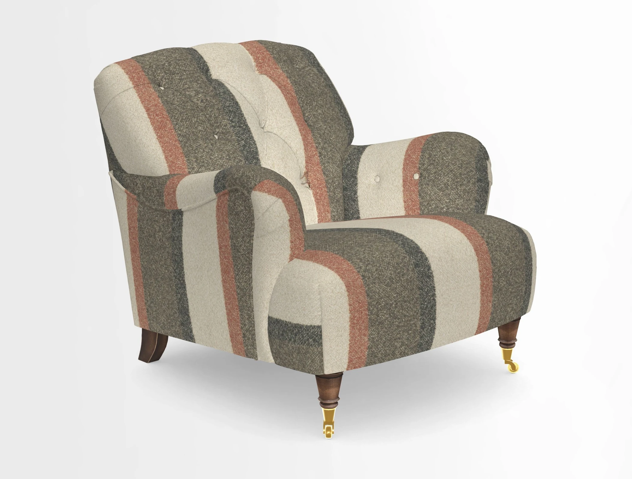 Ditchling Chair in Two Tone Plain Biscuit