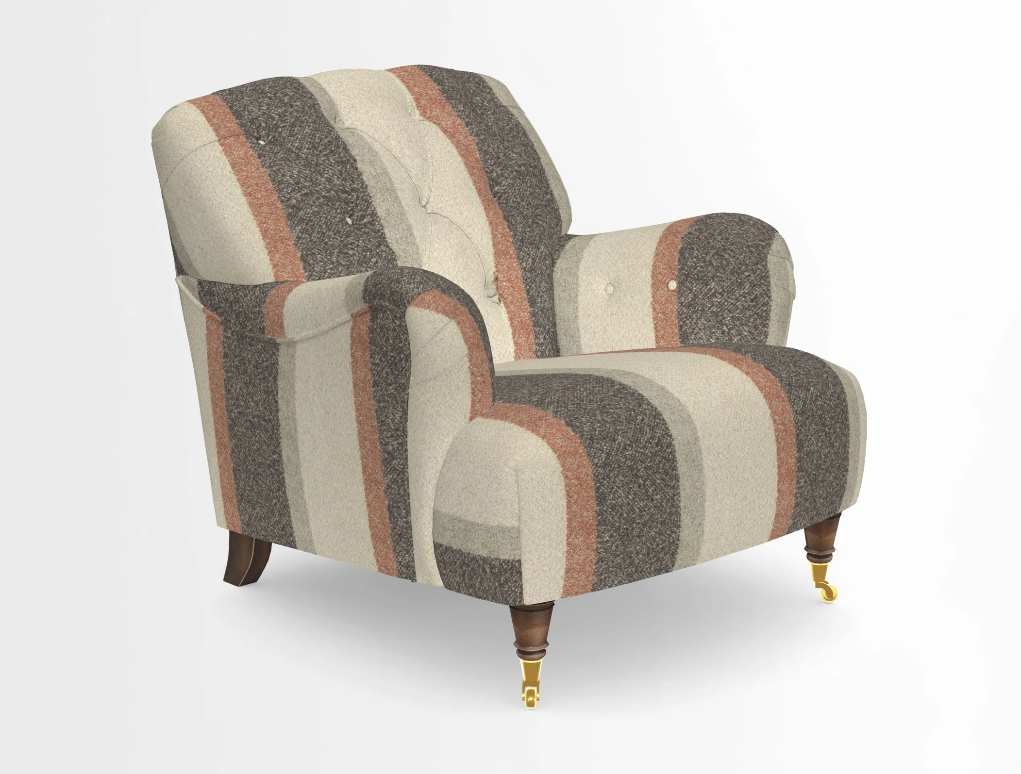Ditchling Chair in Two Tone Plain Biscuit