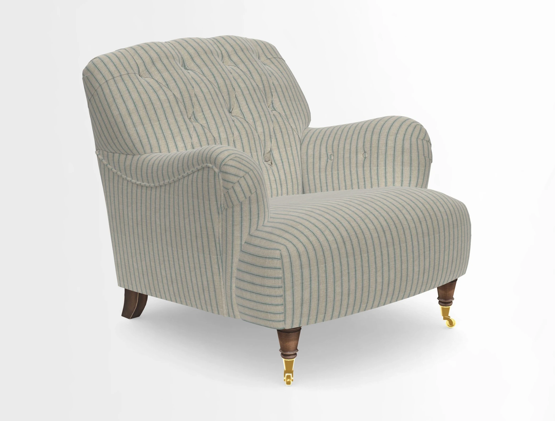 Ditchling Chair in Two Tone Plain Biscuit