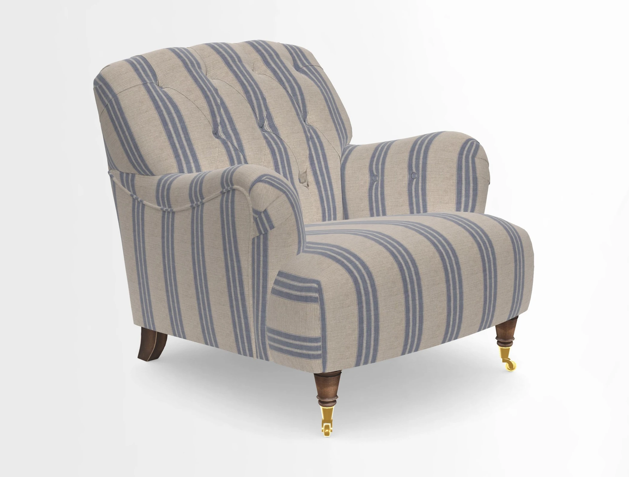 Ditchling Chair in Two Tone Plain Biscuit