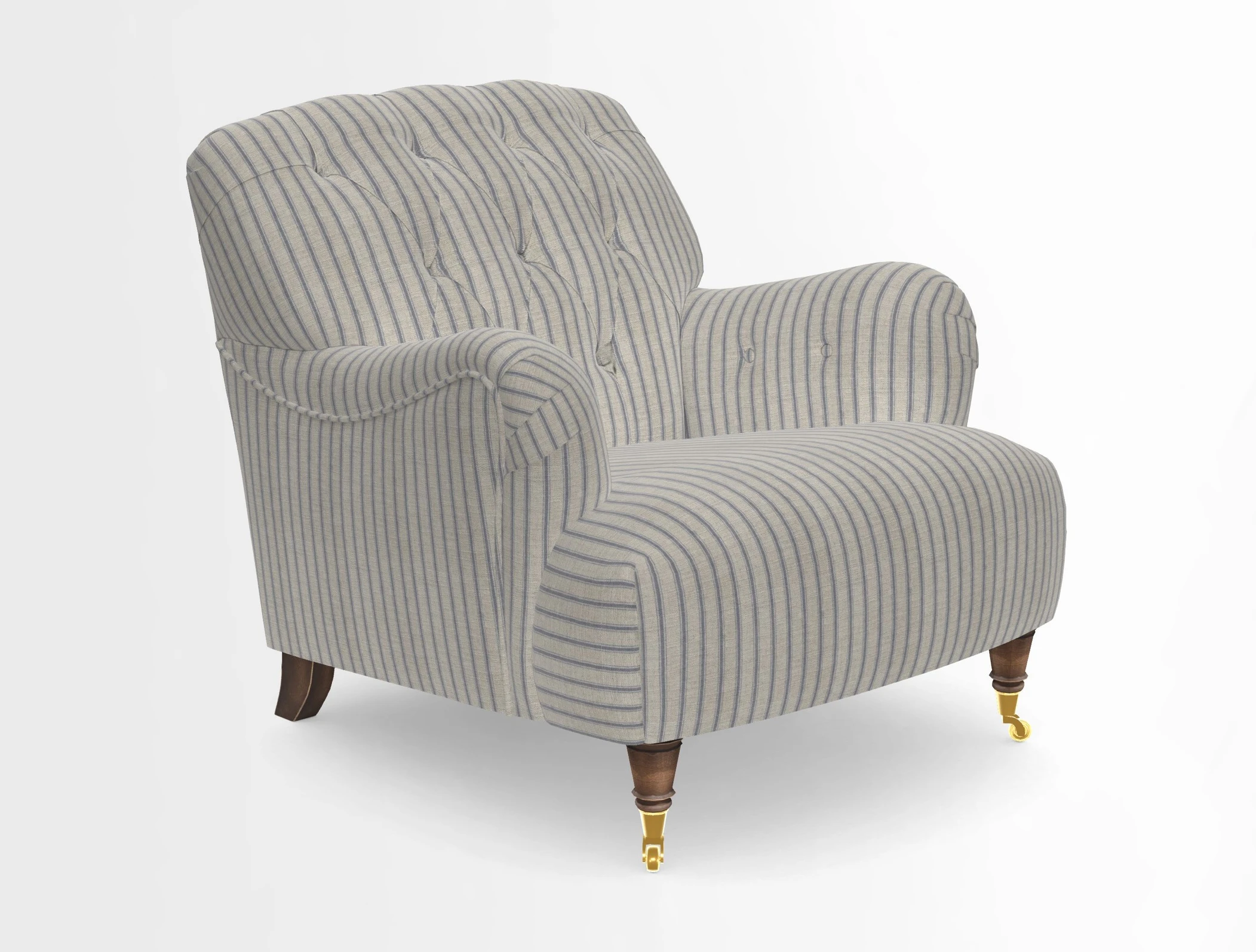 Ditchling Chair in Two Tone Plain Biscuit