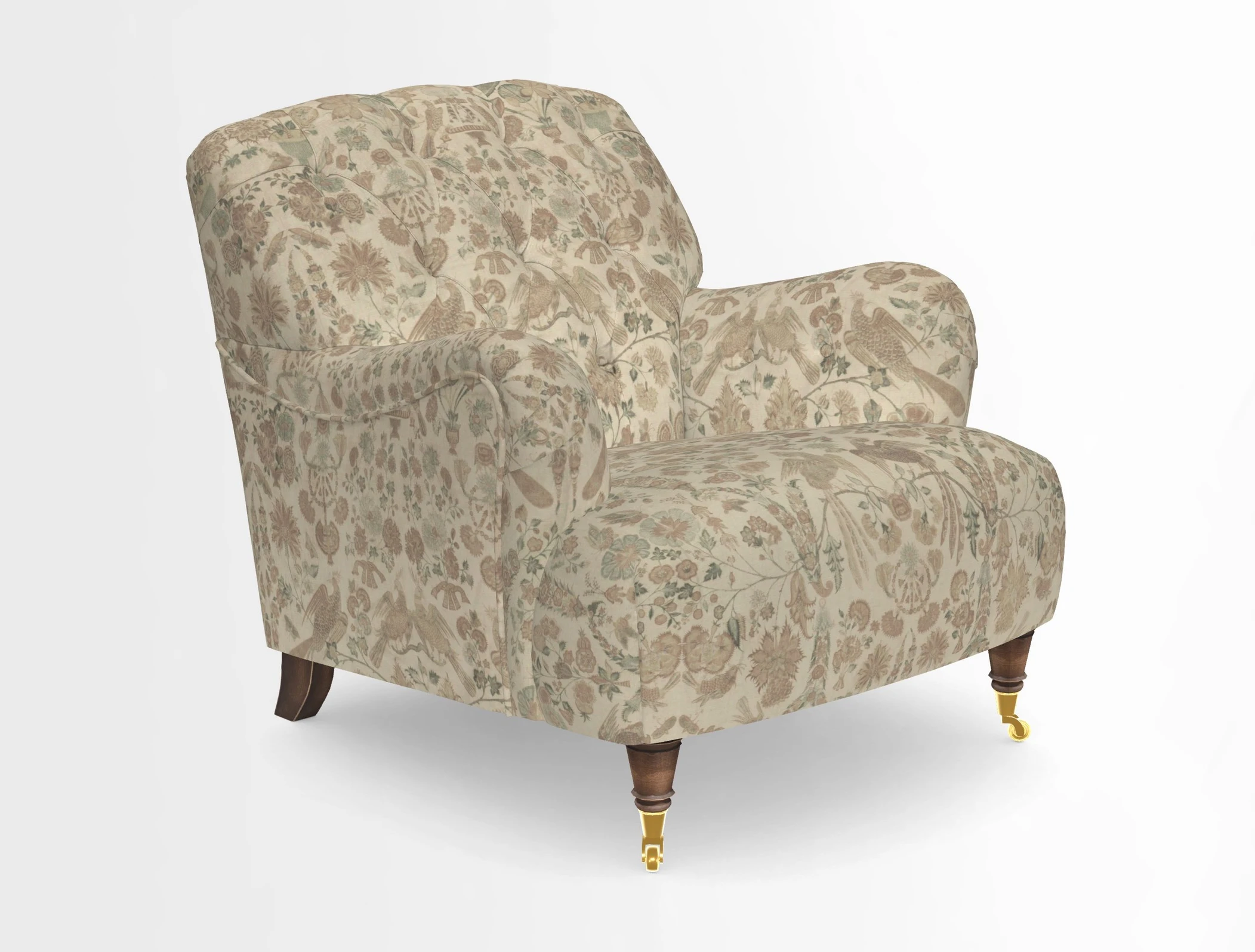 Ditchling Chair in Two Tone Plain Biscuit