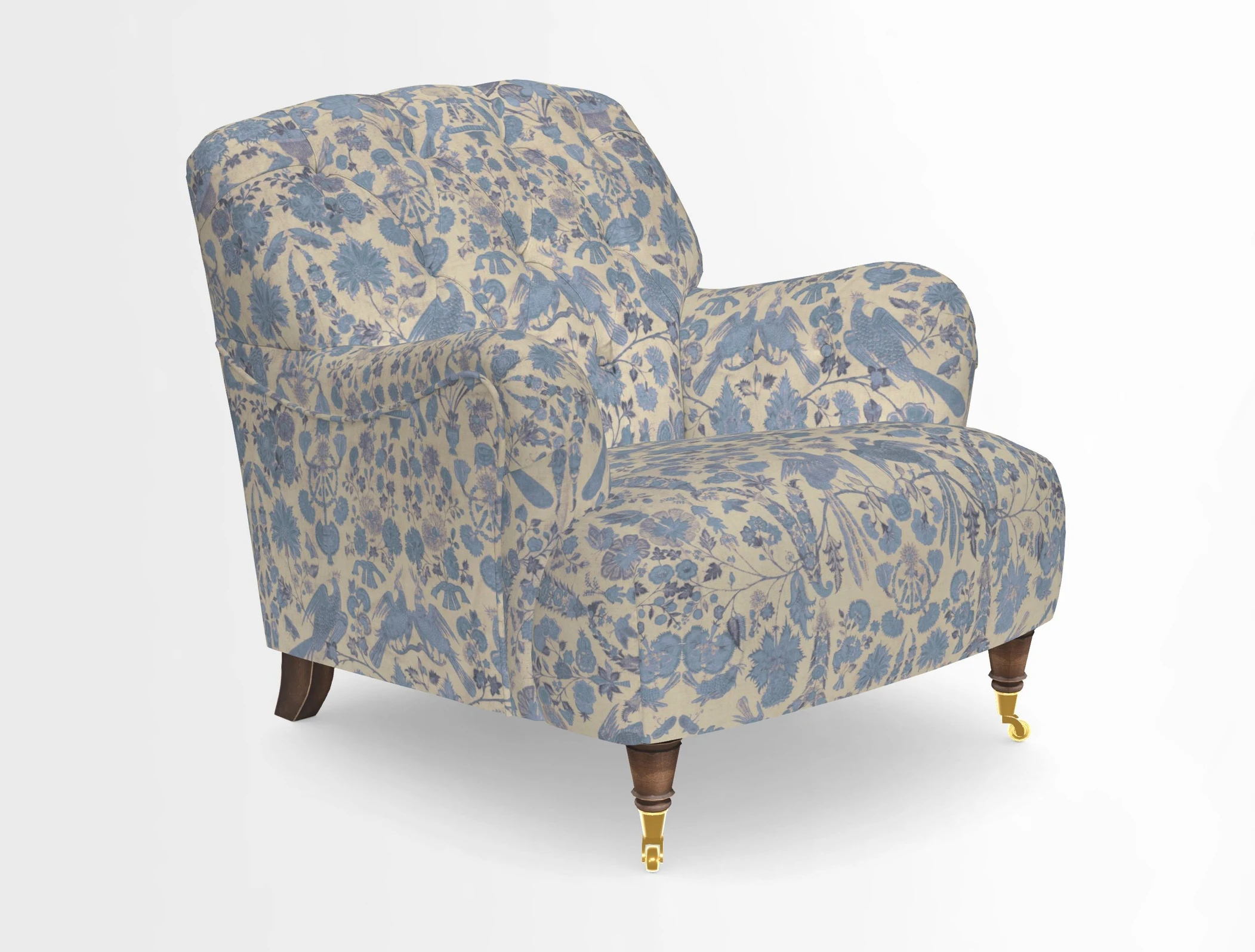 Ditchling Chair in Two Tone Plain Biscuit