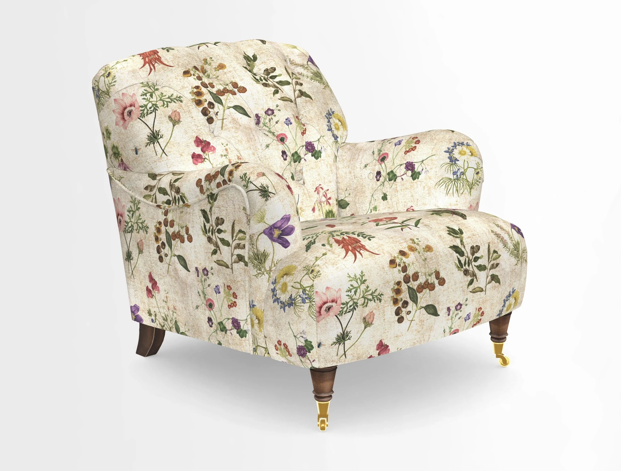 Ditchling Chair in Two Tone Plain Biscuit