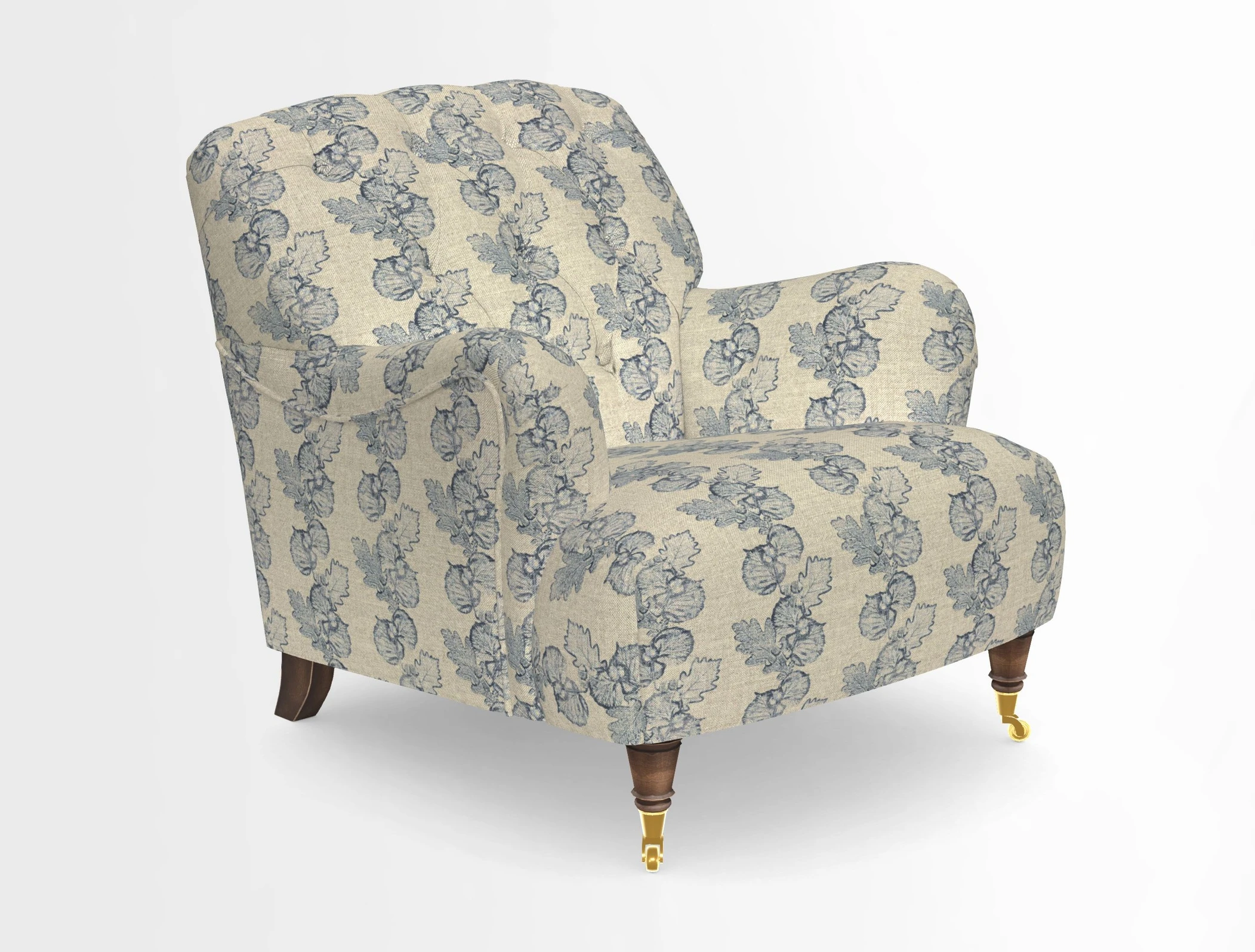 Ditchling Chair in Two Tone Plain Biscuit