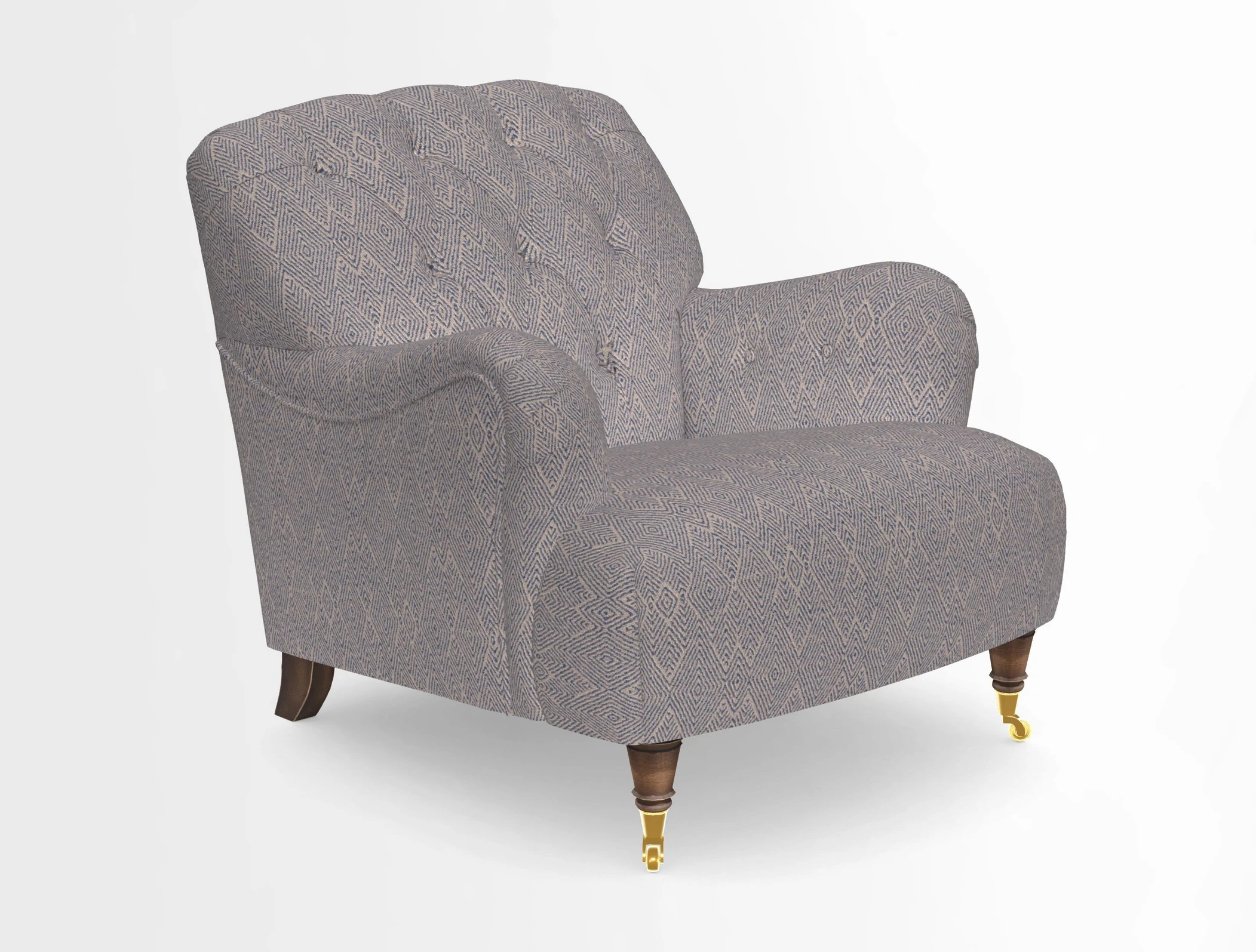 Ditchling Chair in Two Tone Plain Biscuit