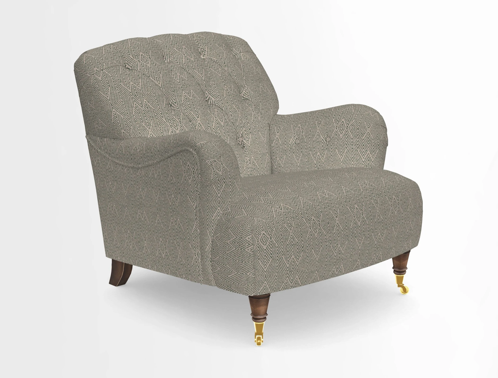 Ditchling Chair in Two Tone Plain Biscuit