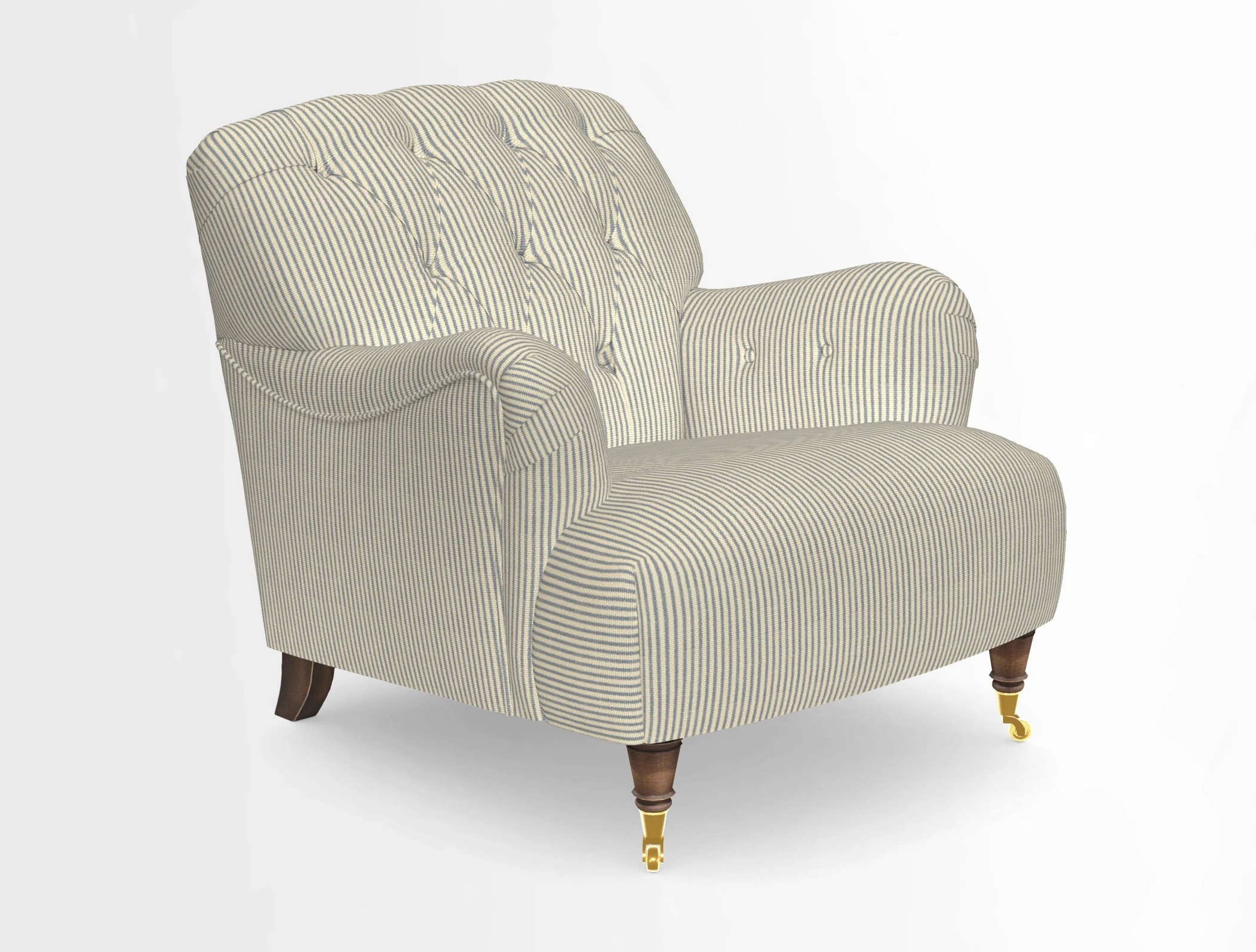 Ditchling Chair in Two Tone Plain Biscuit