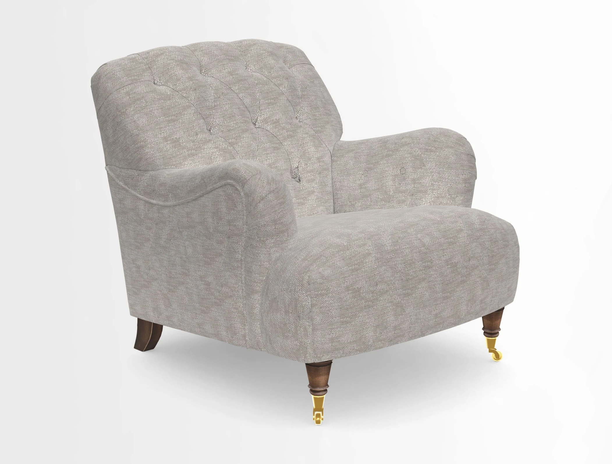 Ditchling Chair in Two Tone Plain Biscuit