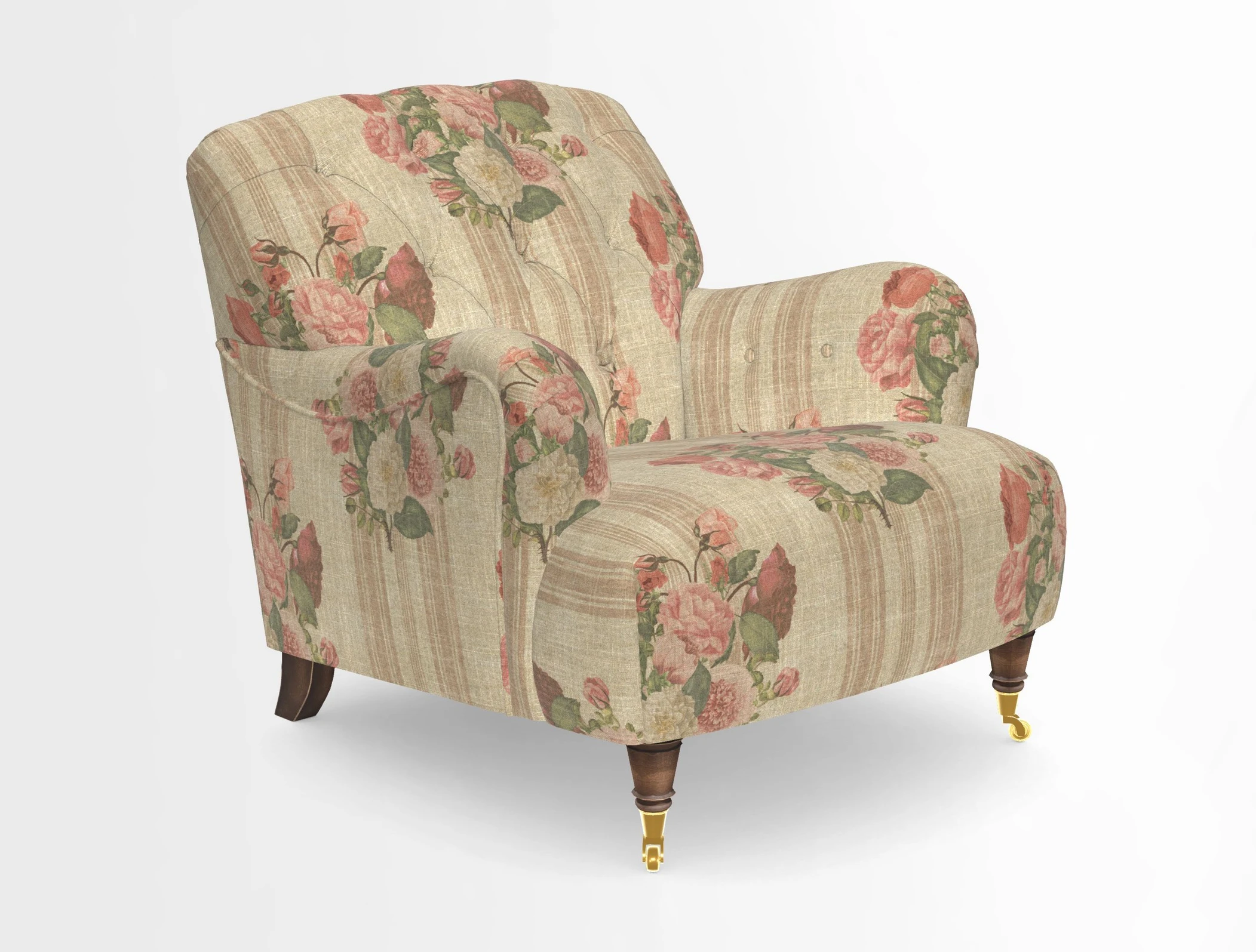 Ditchling Chair in Two Tone Plain Biscuit