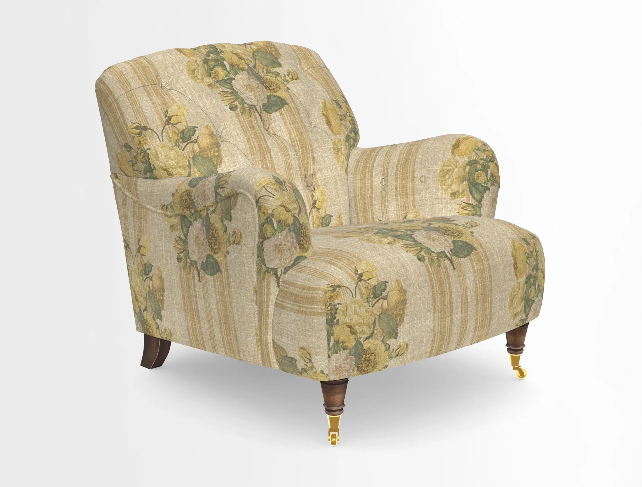 Ditchling Chair in Two Tone Plain Biscuit