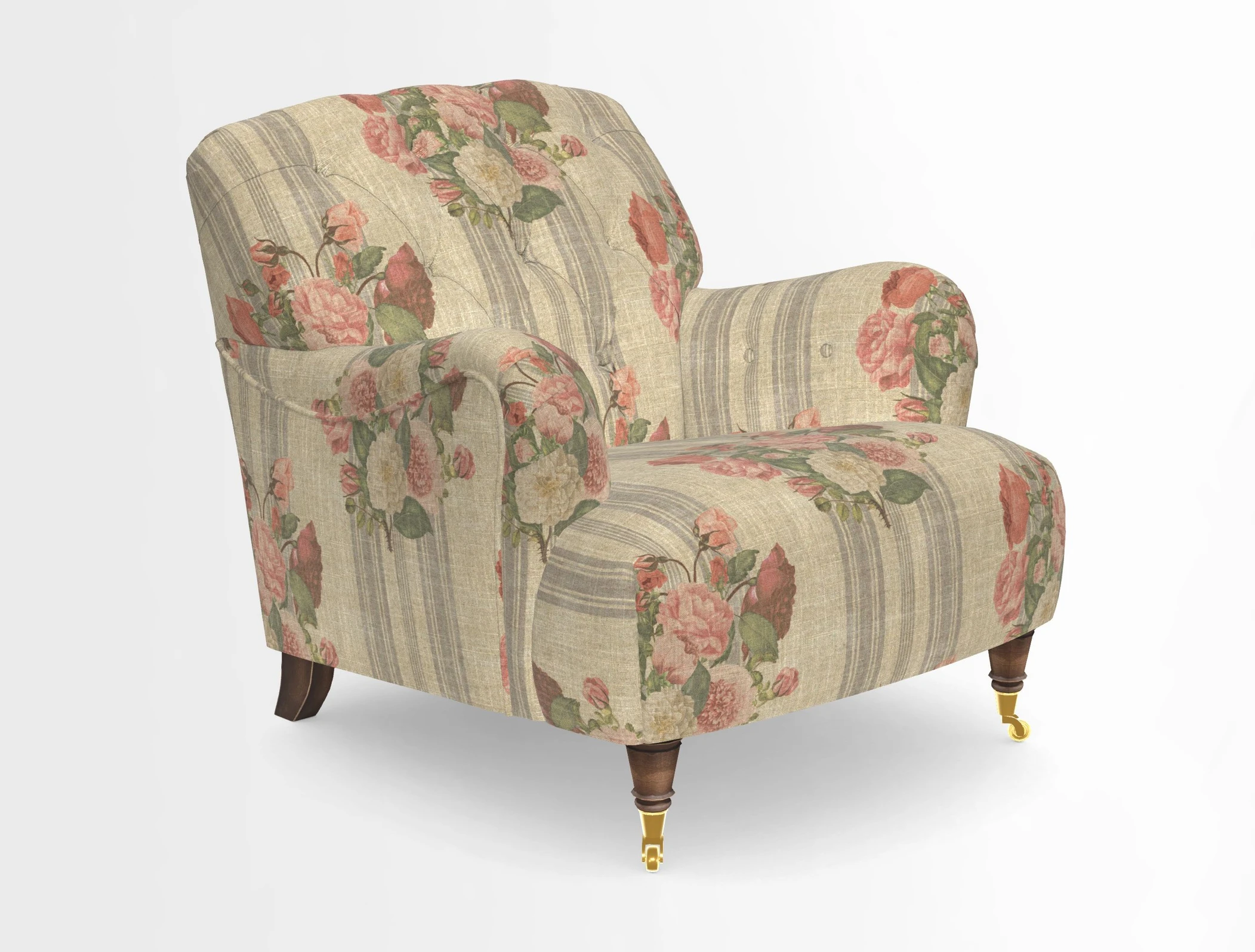 Ditchling Chair in Two Tone Plain Biscuit